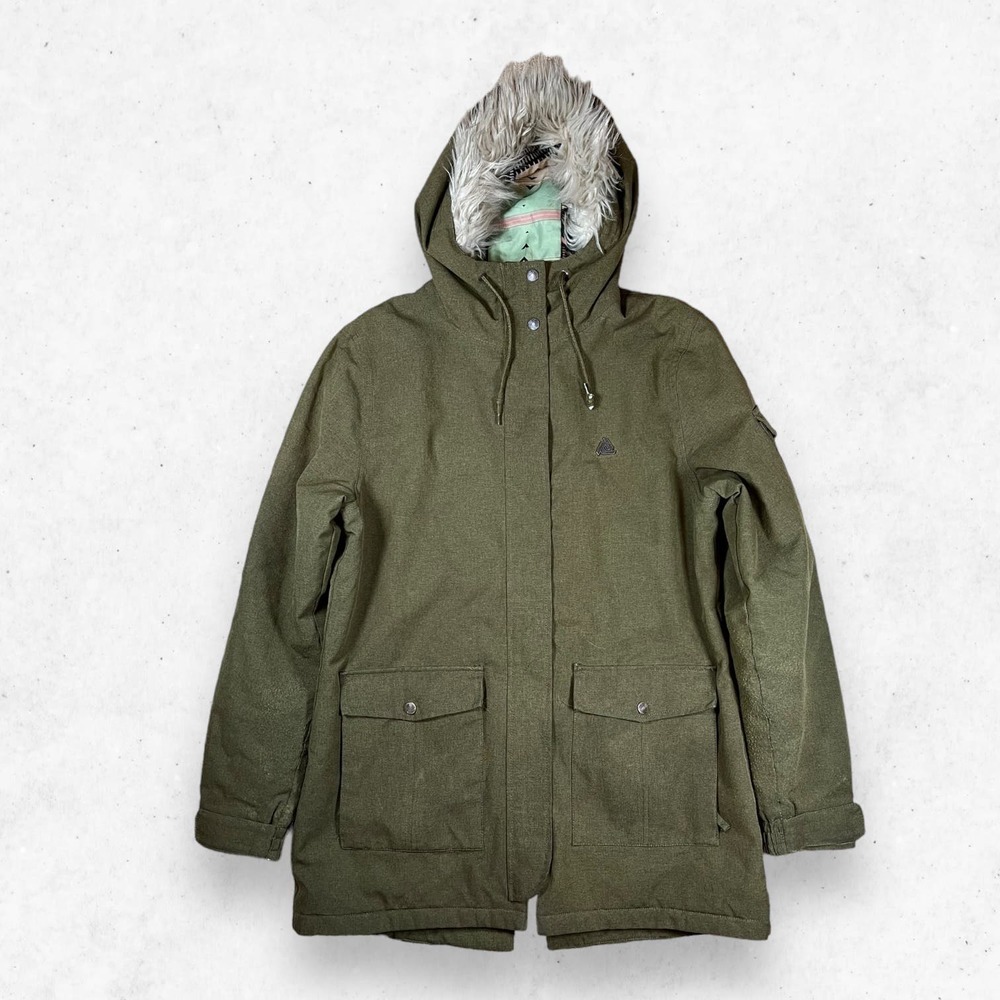 Aperture‎ Technical Outwear 10,000mm Waterproof Women's Size L Military Green